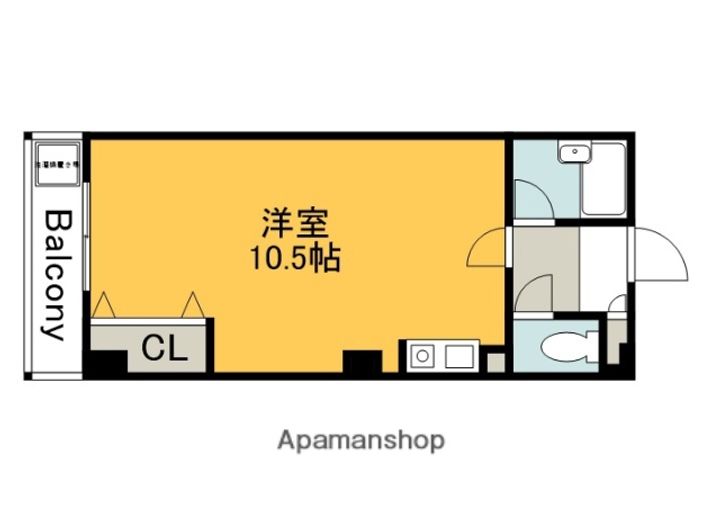 メゾン西旭の間取り