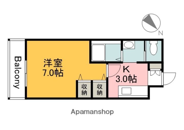 カーサ大塚2ndの間取り