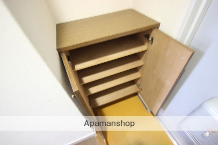 SHUコーポ牛田304の玄関