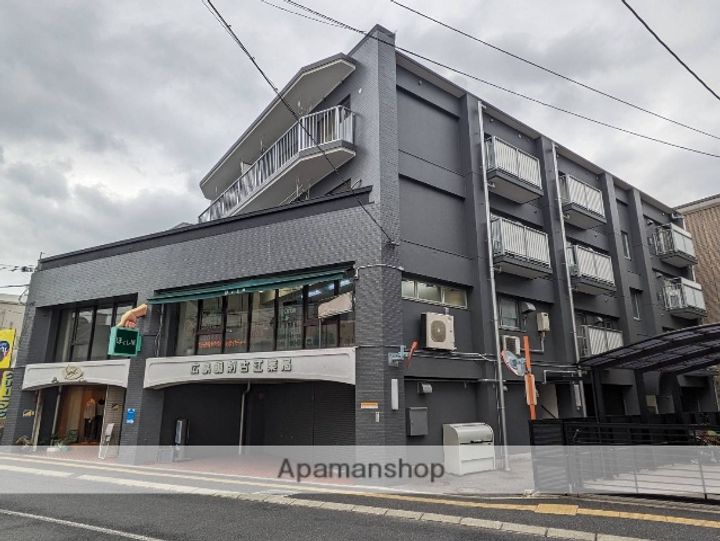 広島県広島市西区古江新町の賃貸マンションの外観