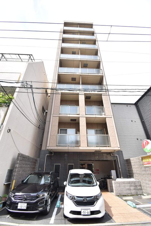 広島県広島市中区小網町の賃貸マンションの外観