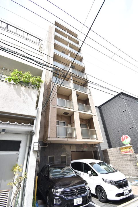 広島県広島市中区小網町の賃貸マンションの外観