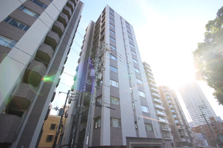 広島県広島市中区上幟町の賃貸マンションの外観