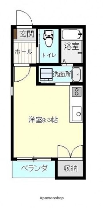 メゾンニシオの間取り