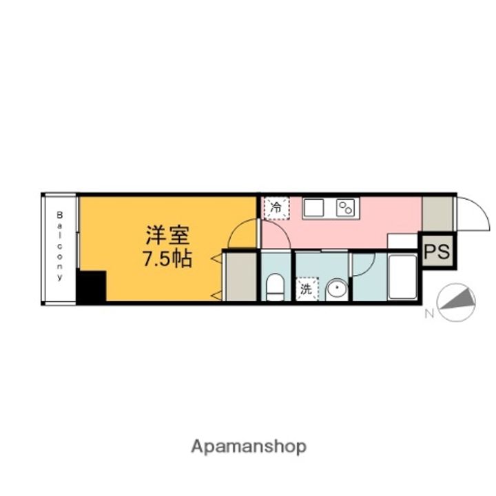 PABLO観音本町1の間取り