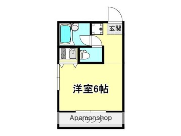 第2洋幸ビル304の間取り