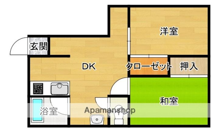 宮原ビルの間取り