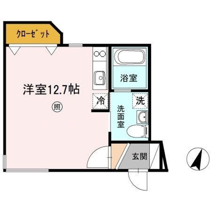 CASAAURORAの間取り