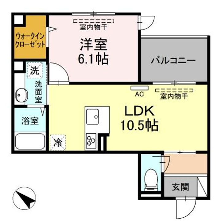 SHINYA BLDG.Ⅲの間取り