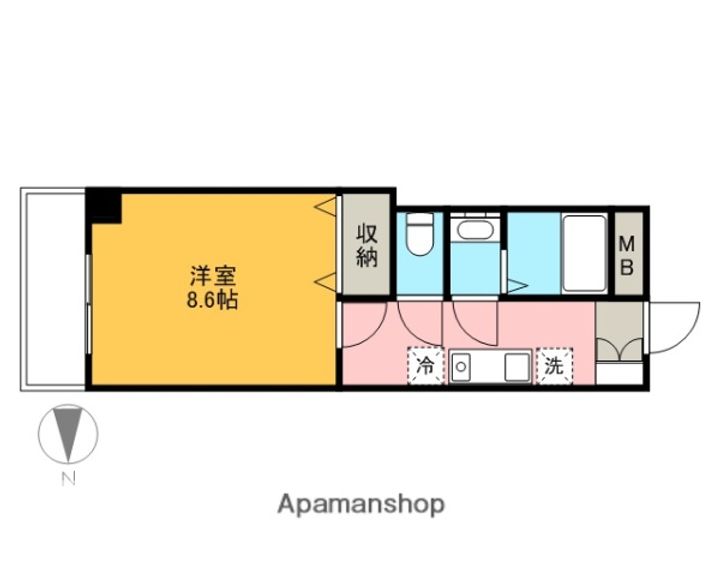 フォルム千田309の間取り