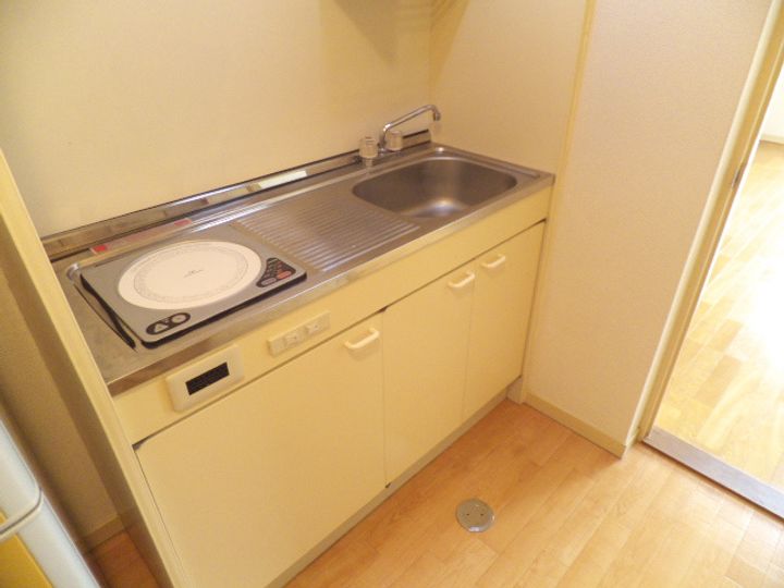 ラジュール108号室のキッチン