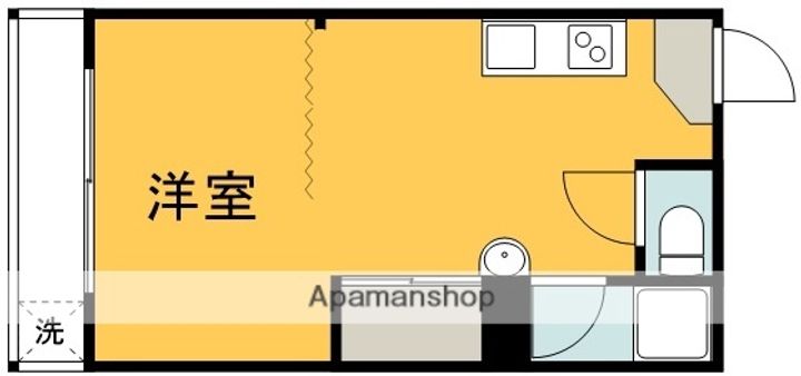 アビリオ西条中央202の間取り