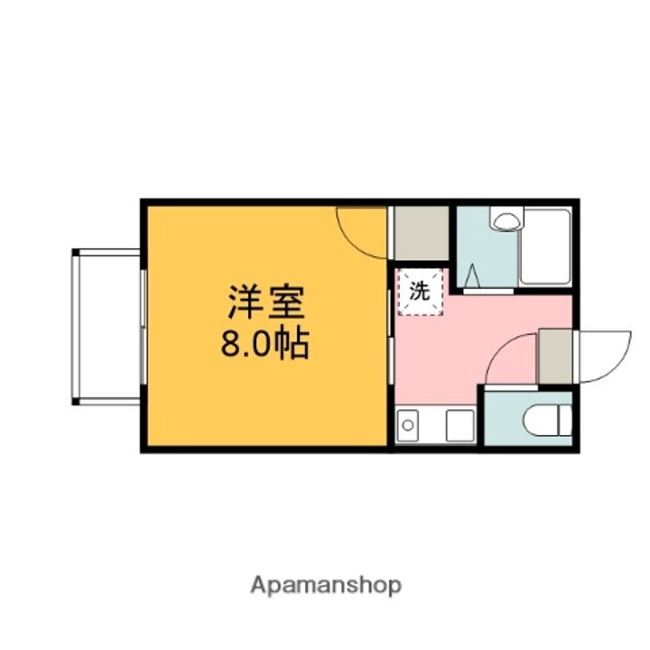 プレジール円城寺103の間取り