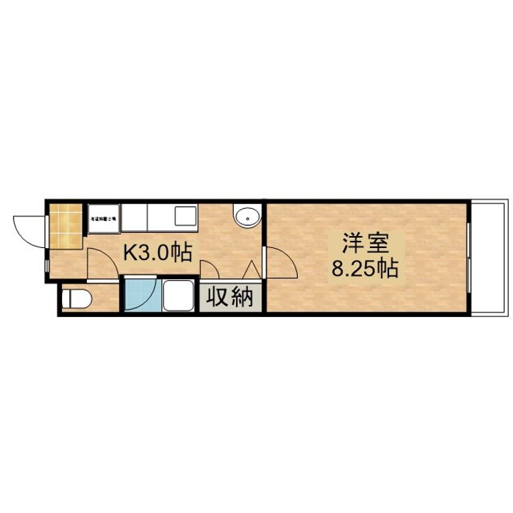 イルソーレ中野東駅前の間取り