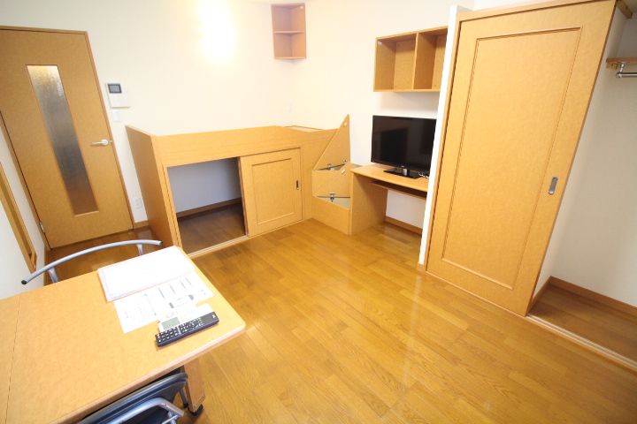 レオパレスフクシマ204の居間