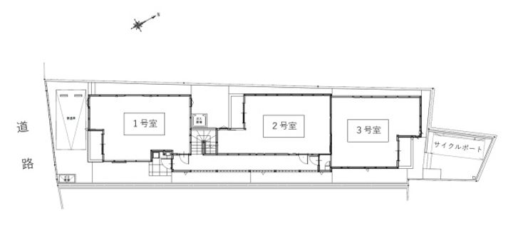 REGALESTーF 船越202号室の内装
