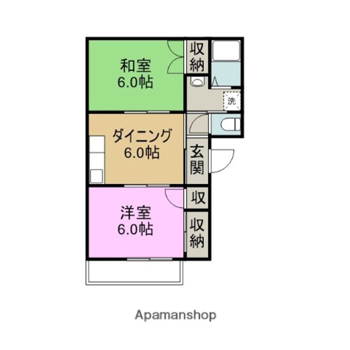 フレグランス壱番館の間取り