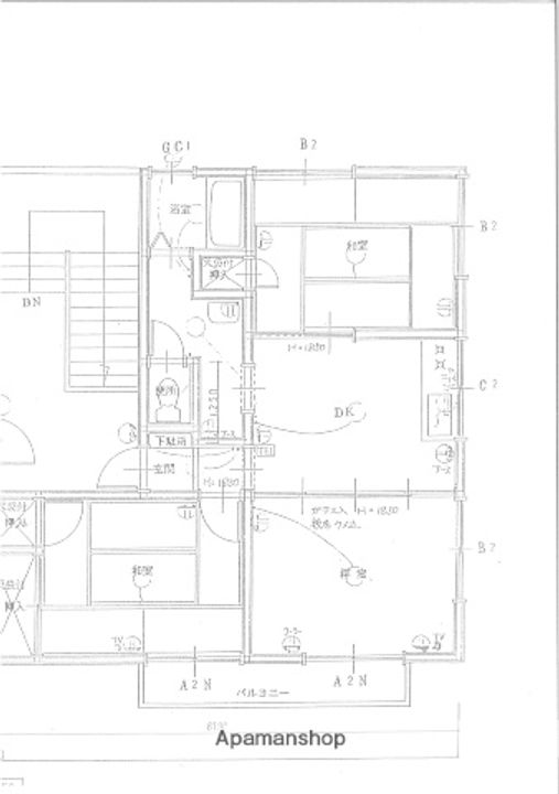 ハイツ新町2号棟の間取り