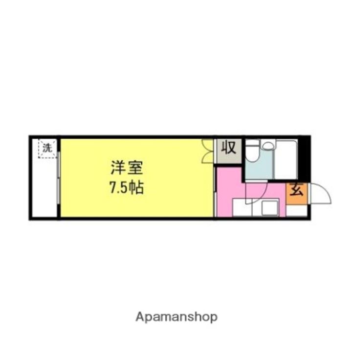 SS岩国ビル503の間取り