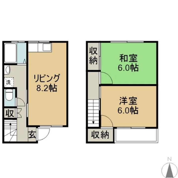 テラス立石の間取り