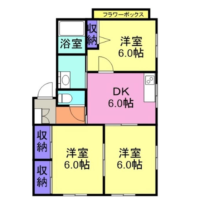 センチュリーハイツの間取り