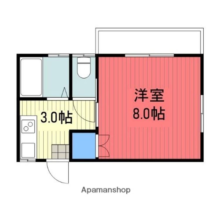コーポかんだの間取り