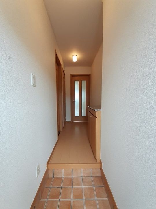 ペルシーモ Cの玄関