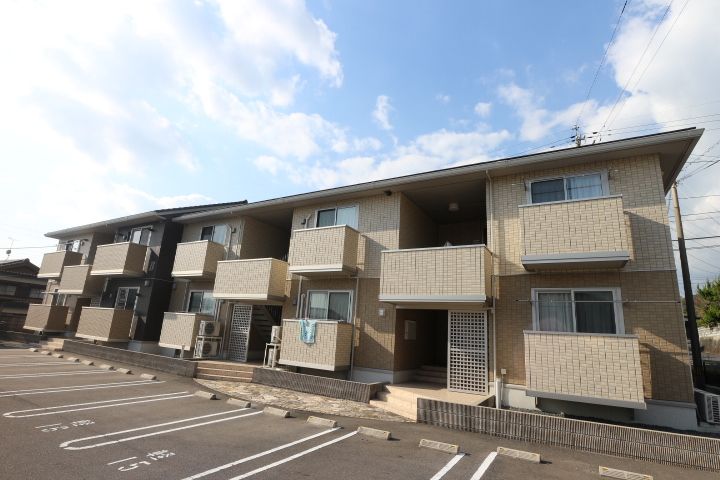 DーROOM大屋 B棟の外観