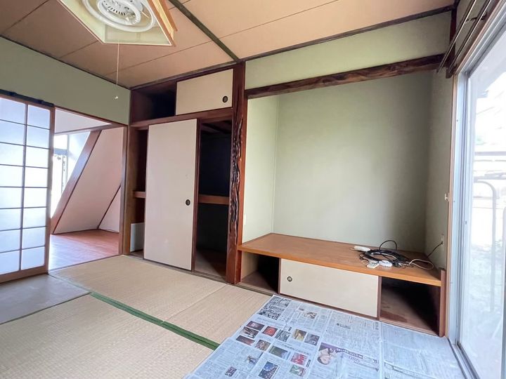 山口県岩国市牛野谷町3丁目の賃貸アパートの内装