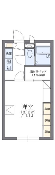 レオパレスSSの間取り