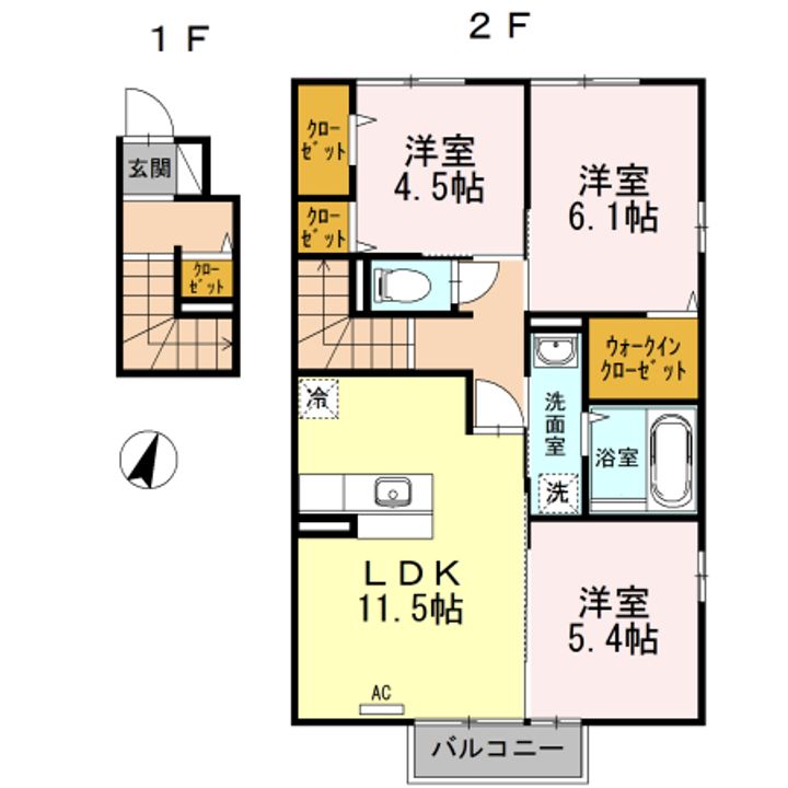 維新パークレジデンスの間取り