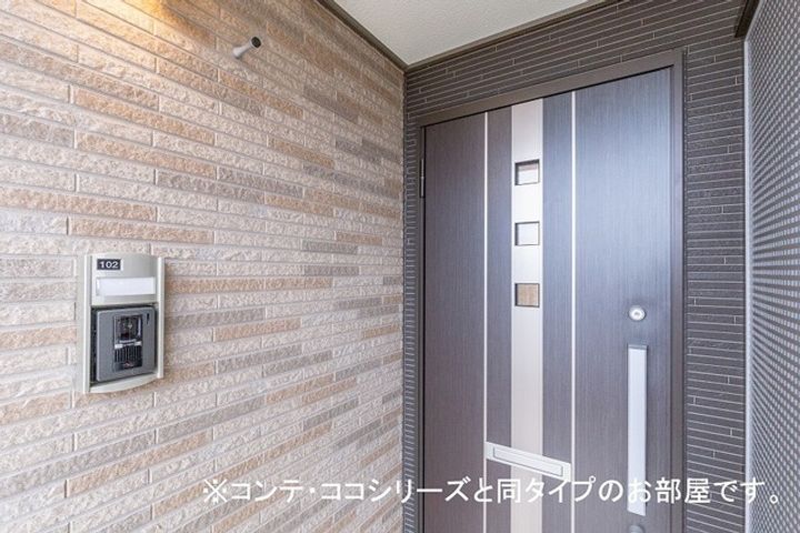 ソラーナⅠの玄関