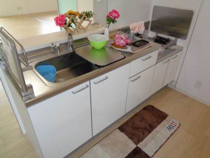 グランビュー C棟のキッチン