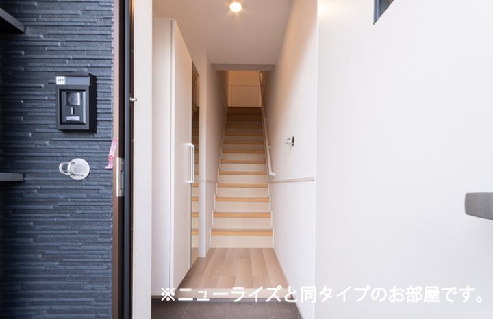ネオ・ソレイユAの玄関