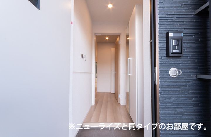 ルミエールⅤ番館の玄関