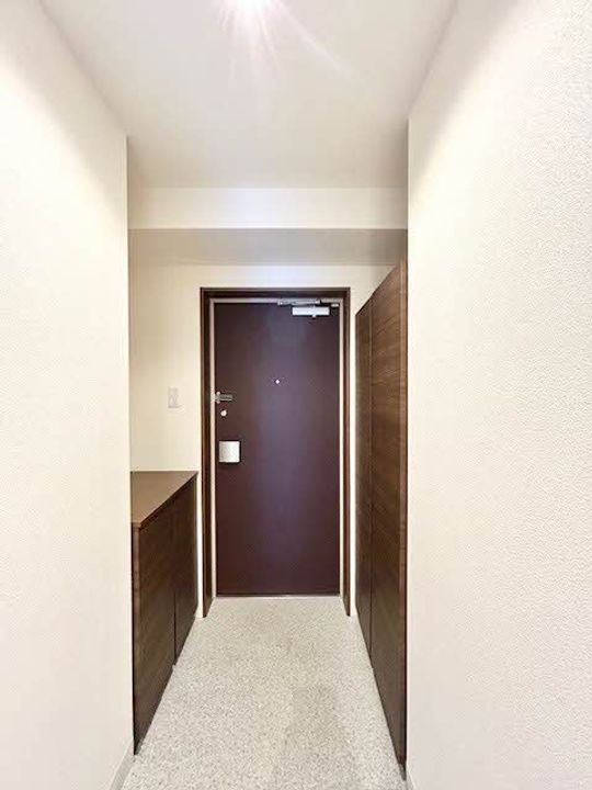 ヴィラシーンABEの玄関