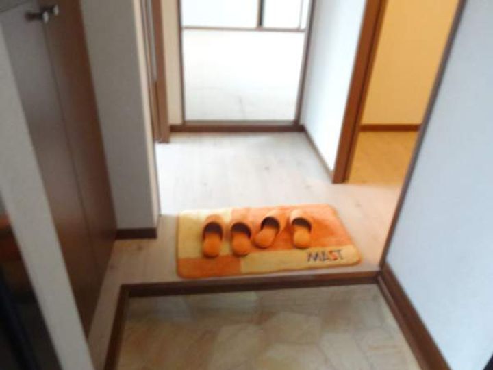 グランジュール上宇部の玄関