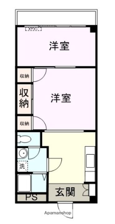 パシットレジデンツSP402の間取り
