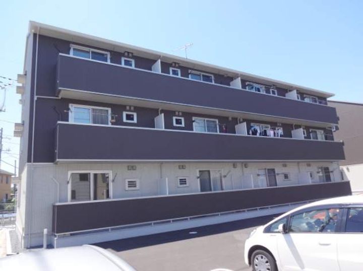 サニーホームズ A棟の外観