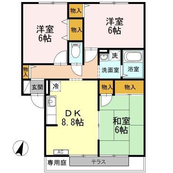 グランシャリオの間取り