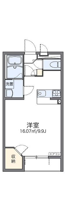 レオネクストBフリーゼ101の間取り