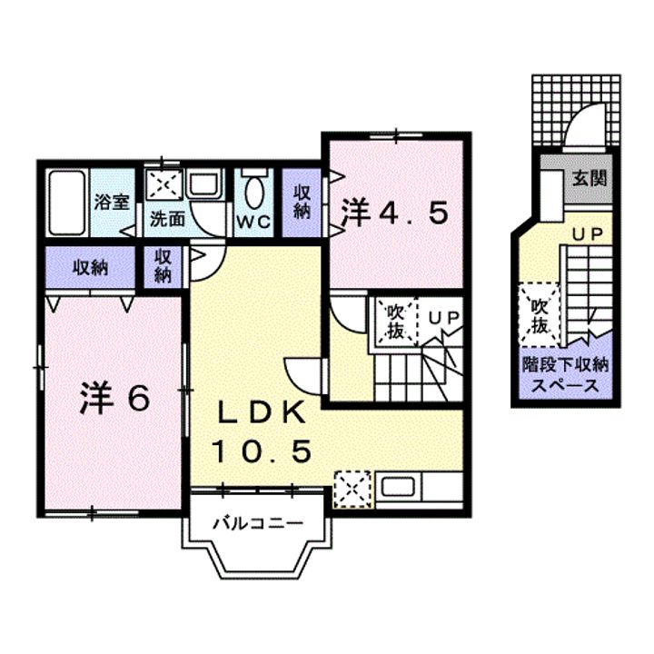 サンフラワーの間取り