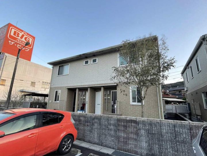 アンジュ ド ボヌール A棟の外観