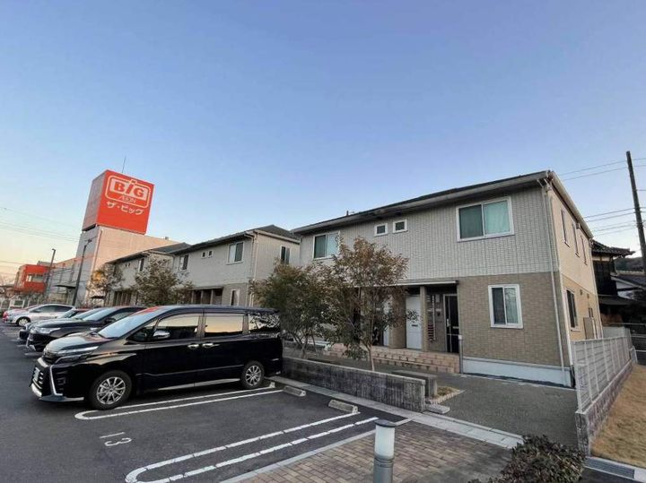 アンジュ ド ボヌール A棟の外観