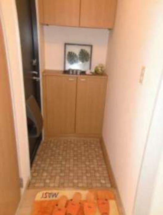 シャーメゾン カメリア A棟の玄関