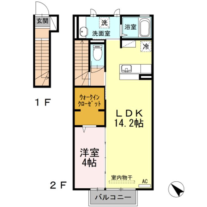 アルカディアインペリアル インペリアルの間取り