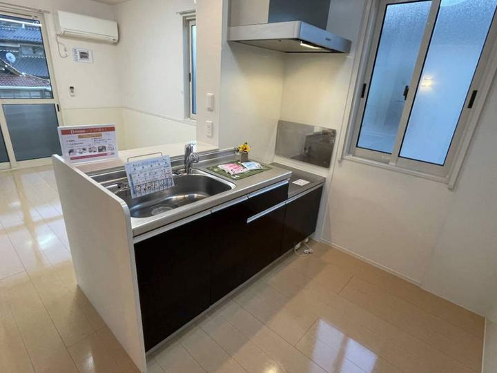 アンジュ ド ボヌール A棟のキッチン