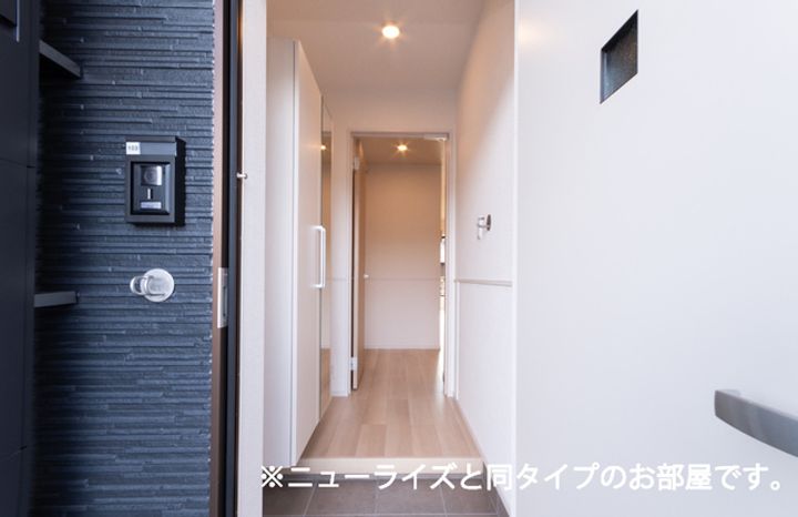 ルミエールⅤ番館の玄関