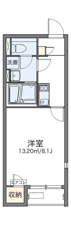 レオネクストローズ101の間取り