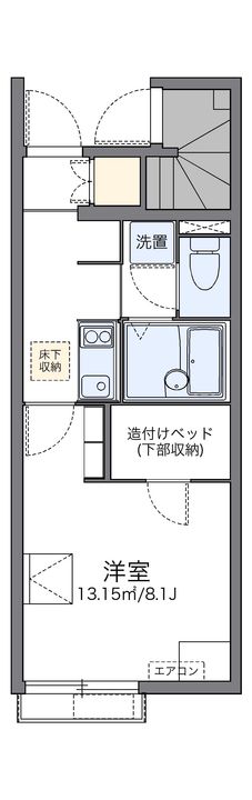 レオネクストアダージョ111の間取り